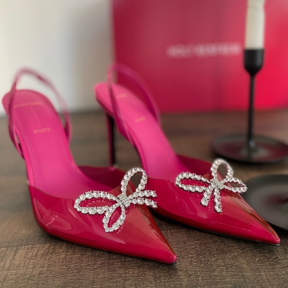 Black suede studio slingback - Picture 2 of 2